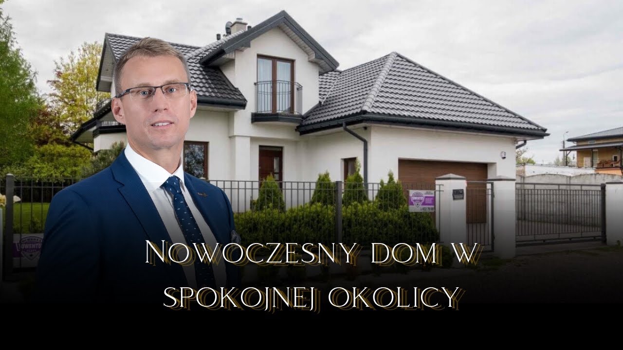 Komfortowy Dom Na Sprzedaż w Mszczonowie Koło Warszawy. Cena 890 000.Projekt: Archon Dom w Kokosach