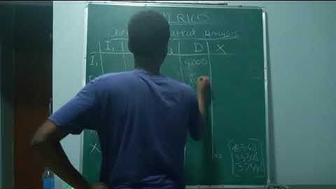 Open Input/output analysis part 2