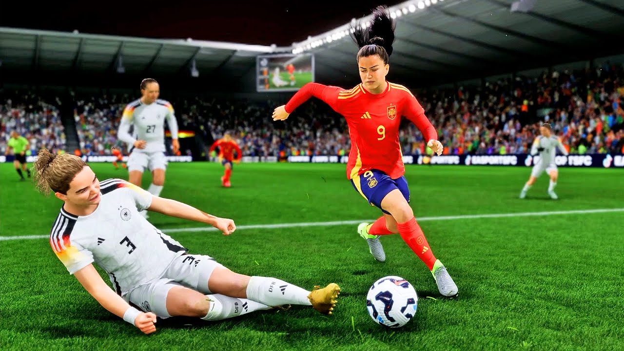 فيفا 25 : أول مباراة كمدرب رسمي لفريق إسبانيا النسوي في حياتي كمدرب | FIFA 25 Player Career
