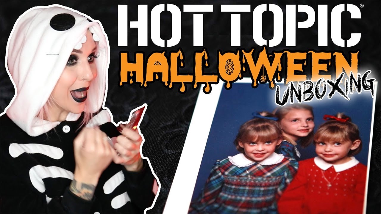 WE ARE PRETTY MUCH 'THE SHINING' TWINS. | Hot Topic Halloween PR Unboxing