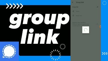 How To Fix Group Link On Signal App