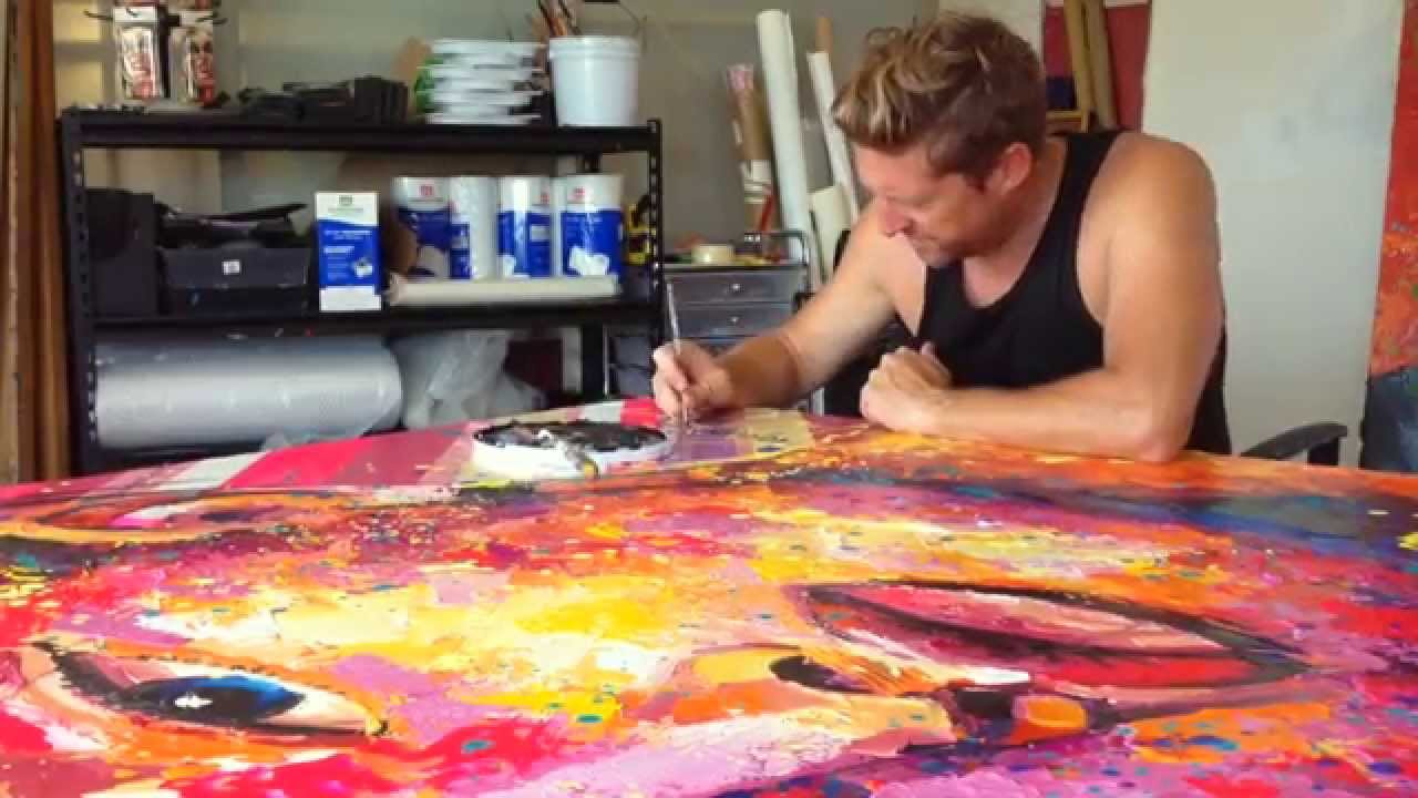 Bésame Mucho Painted by Peter Terrin