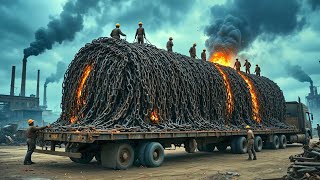 Top 6 Massive Scale Recycling \u0026 Manufacturing Factory Process Videos | How it's Made