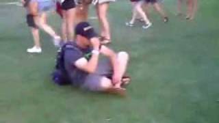 Wasted guy at Coachella 2010 - FRIDAY .wmv