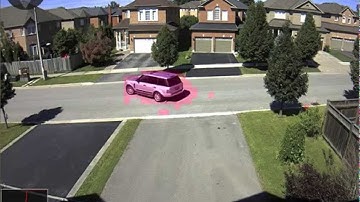 Mobotix M15 Day Activity Sensor Demo - from standstill to the left