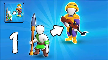 Army Evolution: Clash of ages - Gameplay Walkthrough Part 1 New Mobile Games - Android