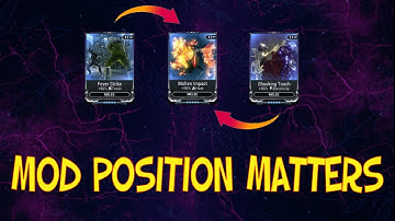 Mod Positioning Matters A Lot - When Building A Config