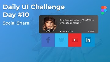 Daily UI Design Challenge Day 10 Social Share - How to be a UX/UI Designer