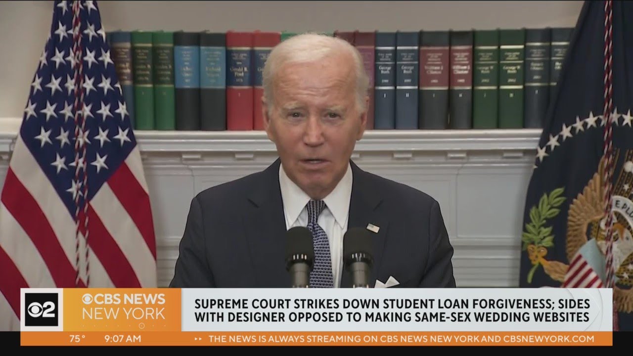 Biden says fight isn't over after SCOTUS blocks student loan forgiveness
