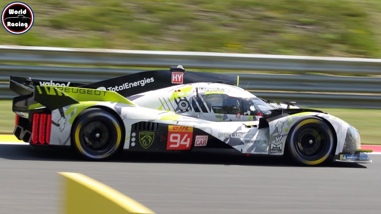 2024 Peugeot 9X8 LMH Evo Pure Sound & Backfire! 6H of Spa Francorchamps ...