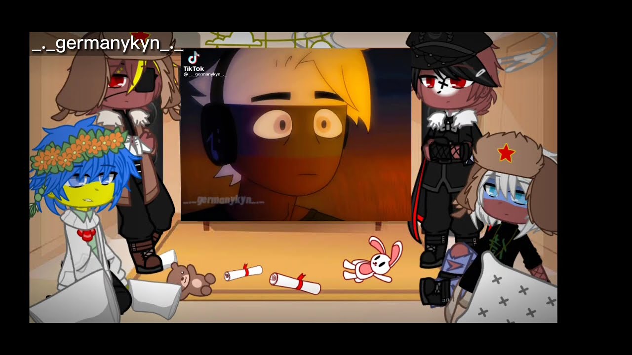 Реакция стран на ТТ || Гача клуб || Моя АУ || 20Ч.