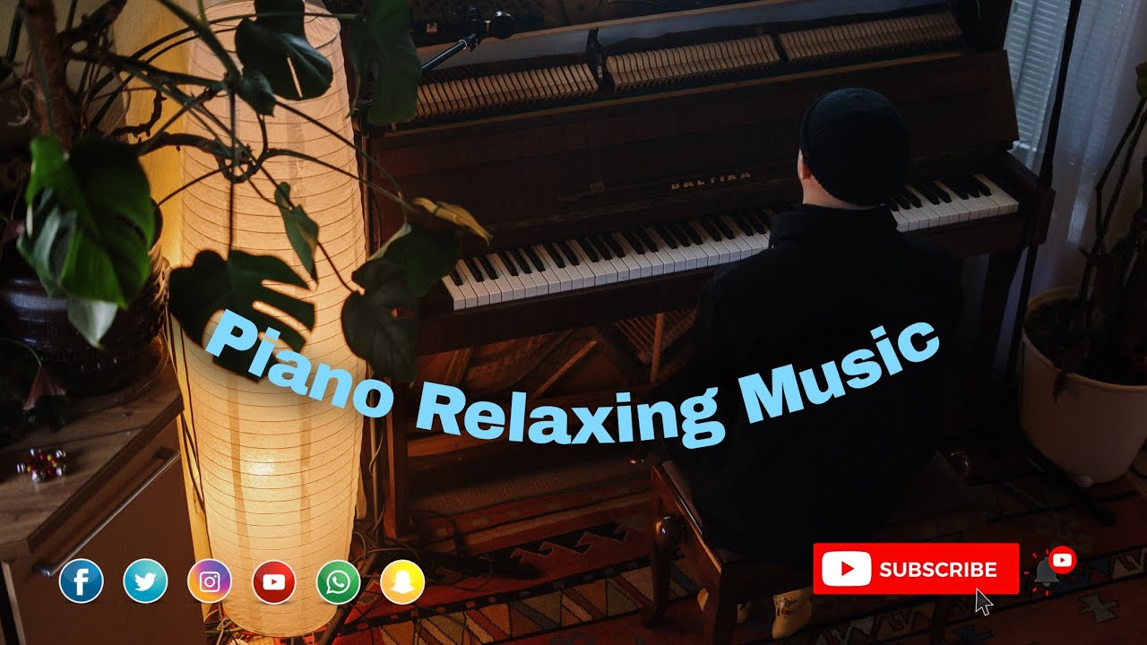 Piano Relaxing Music No Copyright || Piano Relaxing Music For Stress Relief || Naturehab