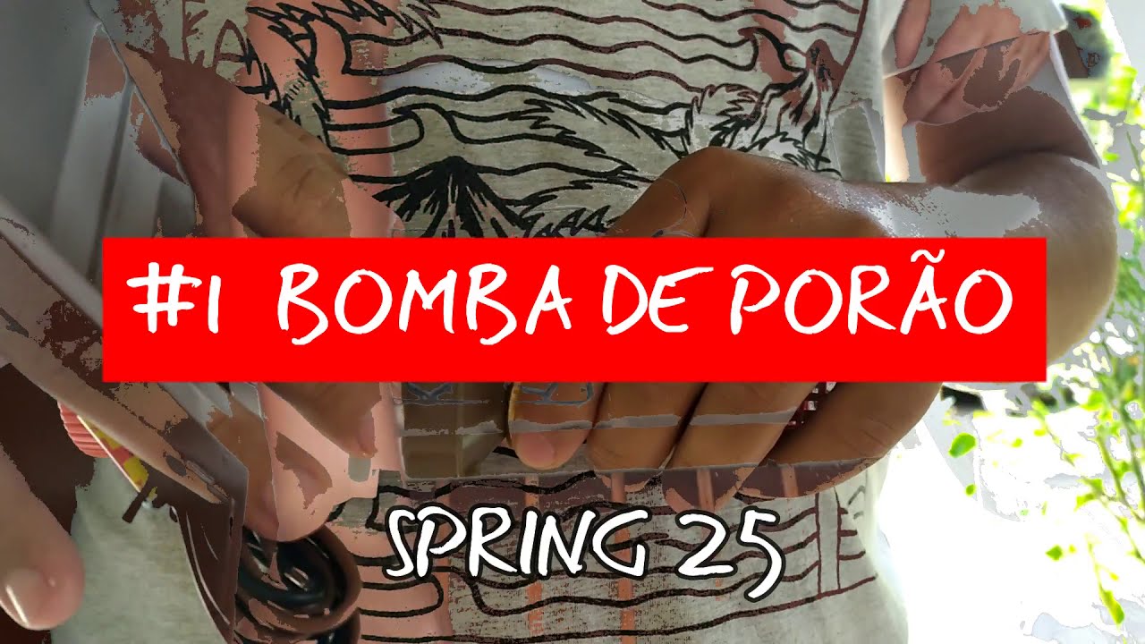 ⁣|18| MINIVÍDEO #1 - BOMBA DE PORÃO NO SPRING 25