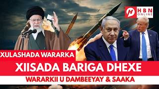 WARAR WAA WEYN OO SAAKA SOO BAXAYA: TRUMP/NETANYAHU + TOOGASHADA CANADA + QAZA + ISKU DAYGA DILKA ..