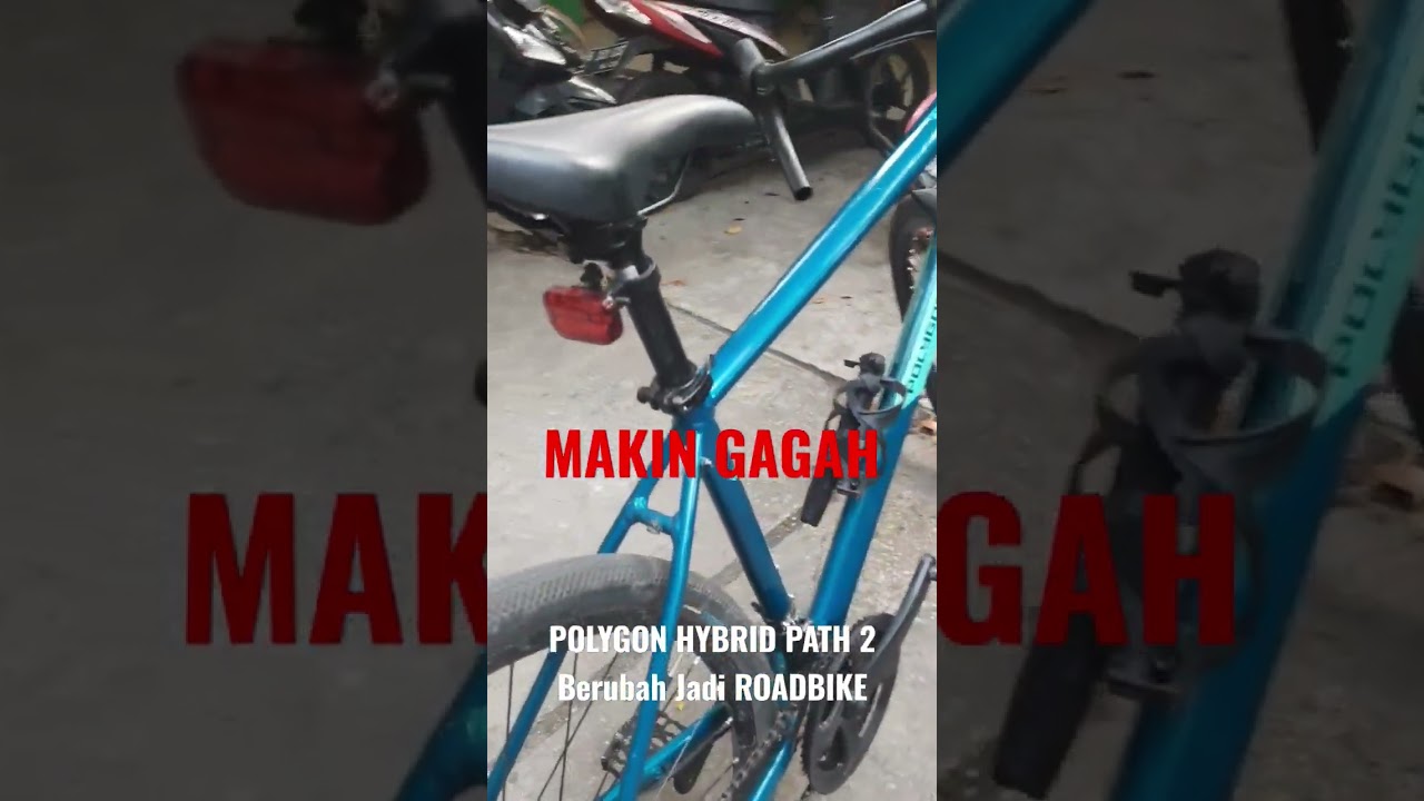 Polygon Hybrid Path 2 Berubah Menjadi Roadbike 