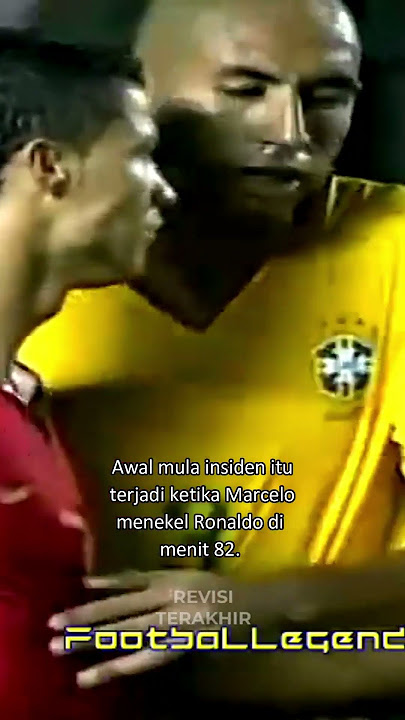 Momen Ronaldo dan Marcelo hampir gelut