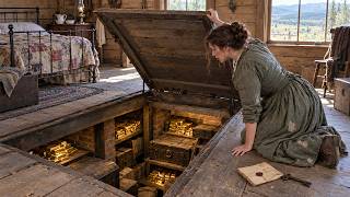 Her Family Left Her the Worthless Forest House—Then She Found a Locked Compartment Beneath the Floor