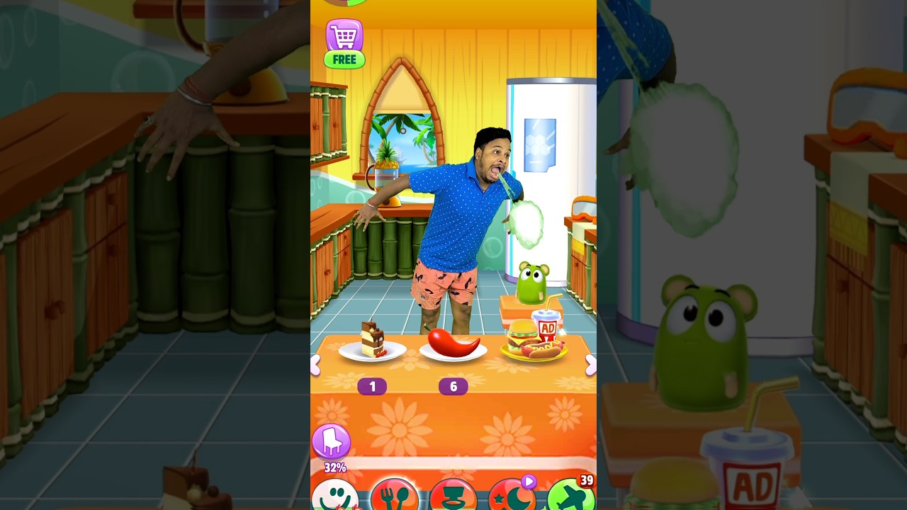 Chili Reaction My Talking Tom 🔥 