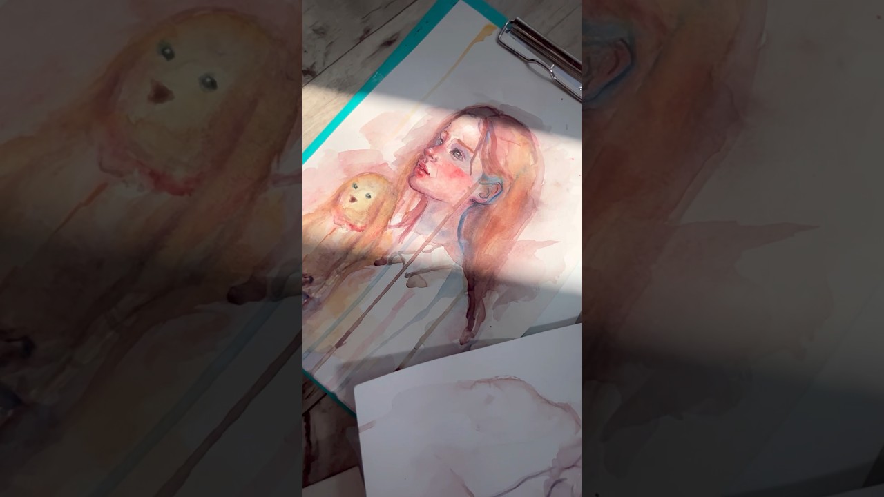 АКВАРЕЛЬНЫЙ СКЕТЧ ☀️