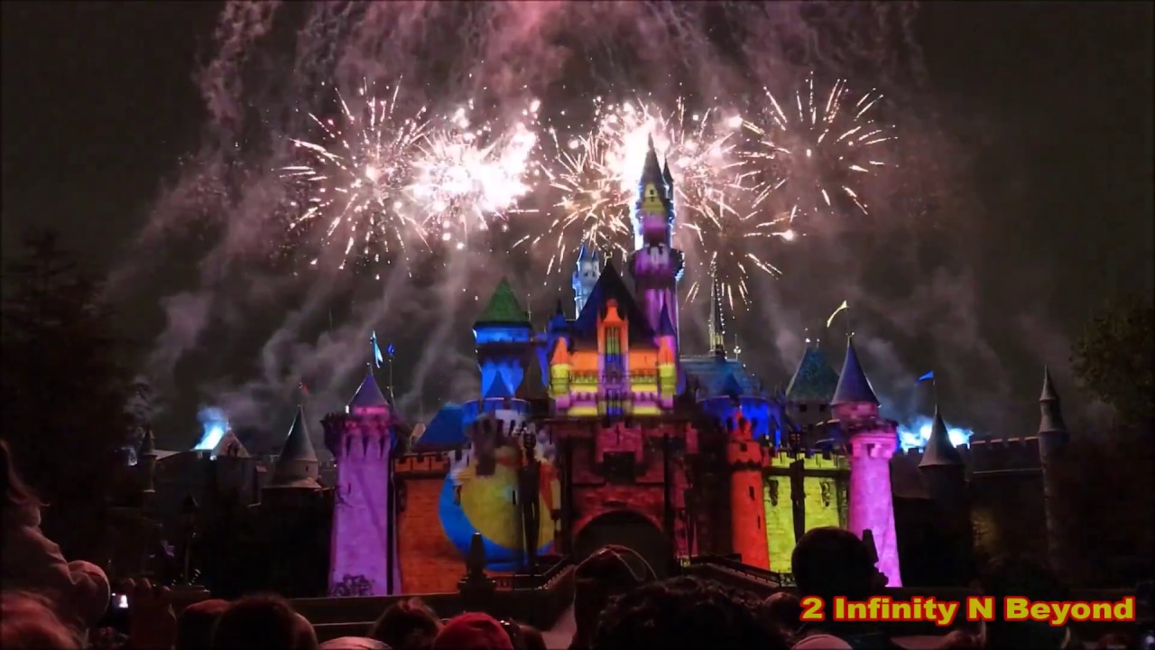 Pixar Fest Together Forever Fireworks Show at Disneyland ...