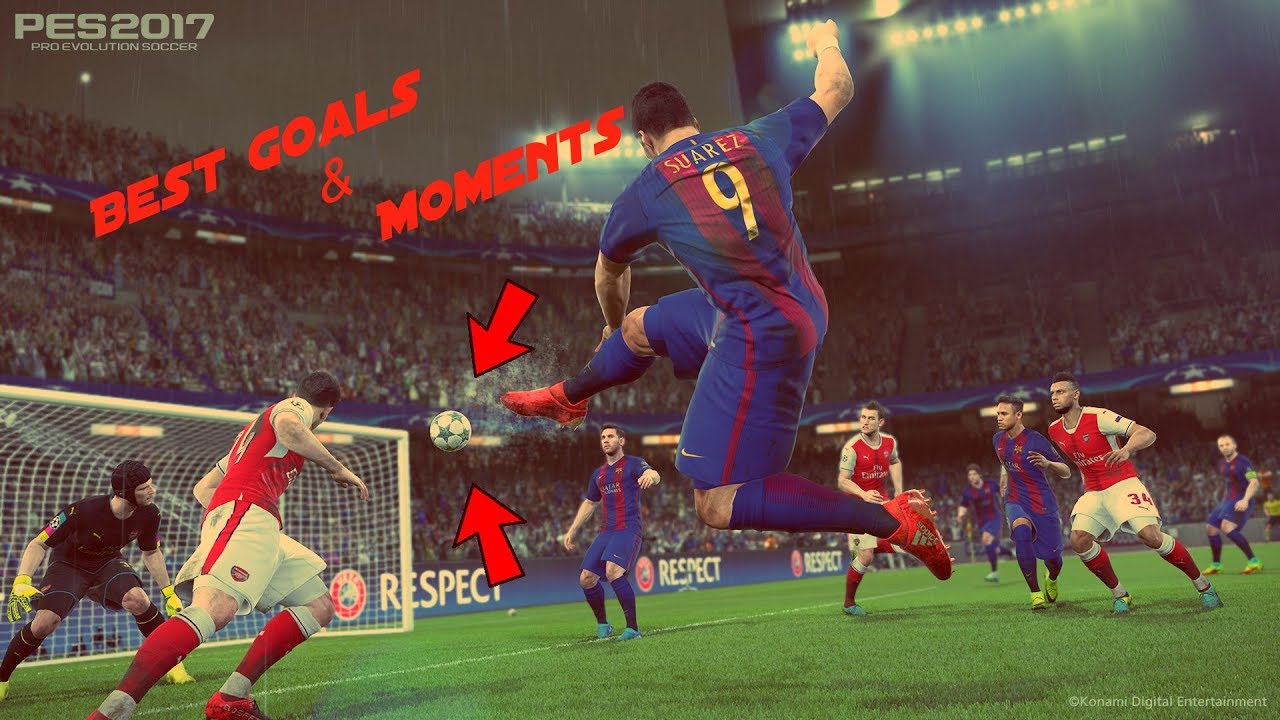 PES 2017 - Best Goals & Moments - YouTube