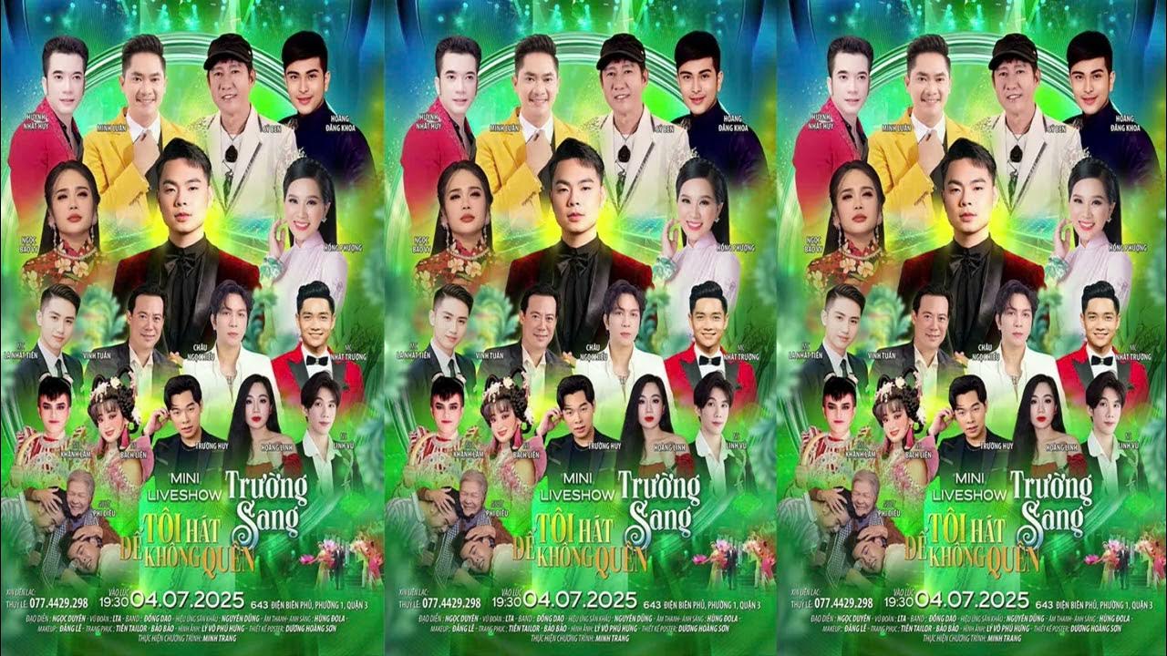 Livestream Tôi Hát Để Không Quên
