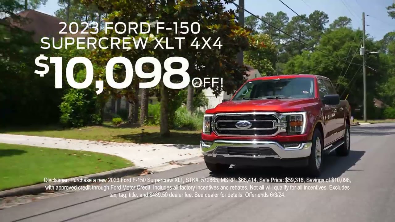 Gerald Jones Ford is rolling into summer with HOT deals