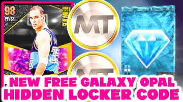 INSANE HIDDEN LOCKER CODE + INSANE NEW FREE GALAXY OPAL! | NBA 2K21 MY TEAM