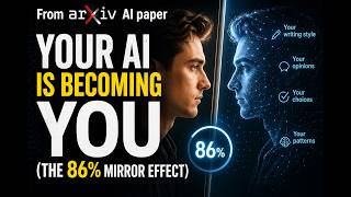From arXiv AI paper - Your AI is Becoming YOU (The 86% Mirror Effect)