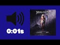 Can You Guess Megadeth Song In 1 Second? (Megadeth Music Quiz)