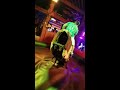 Mighty mouse- knocks out- mechanical bull