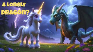 Luna the Unicorn Meets a Lonely Dragon 🦄🐉 | A Magical Kids Story