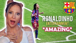 FIRST REACTION TO RONALDINHO - FOOTBALL'S GREATEST ENTERTAINMENT image