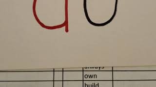 Making sight word cards