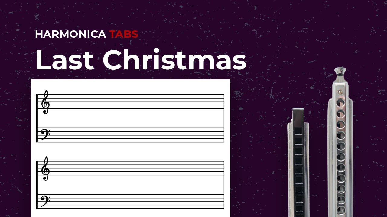 How to Play "Last Christmas" on Diatonic Harmonica (C) YouTube