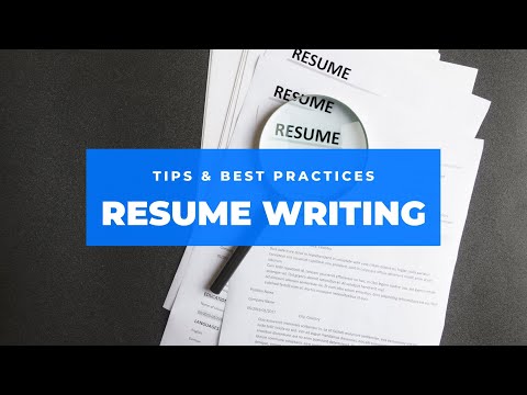 resume-writing-tips-&-best-practices