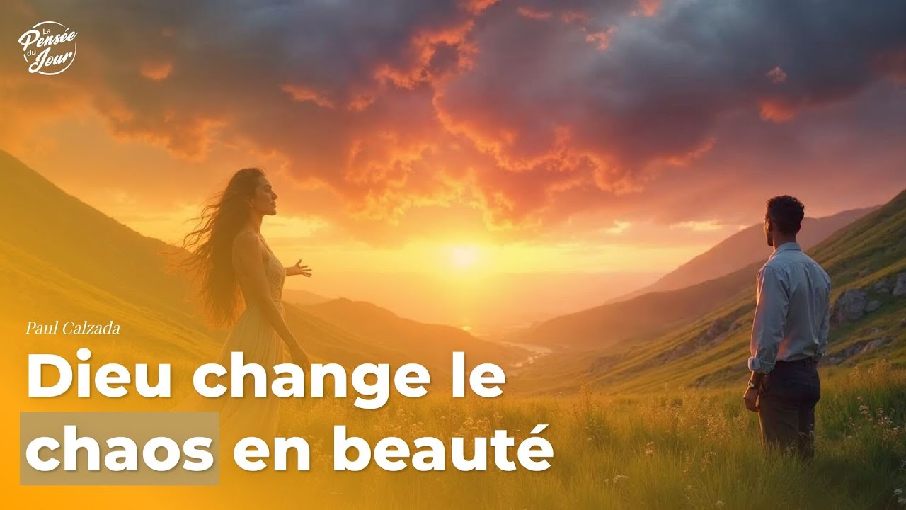Dieu change le chaos en beauté