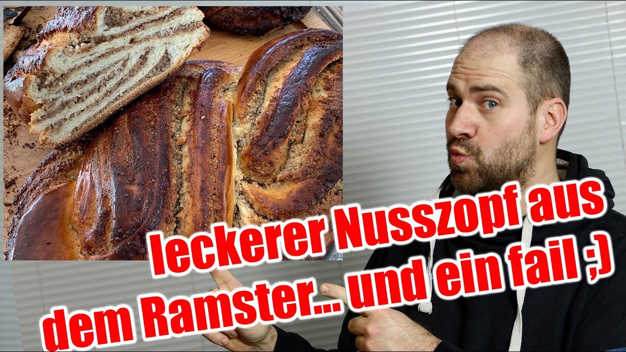 Nusszopf im Ramster Holzbackofen... mit fail ;)