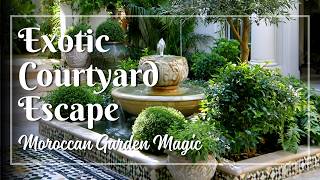 Moroccan Courtyard Garden Designs That Mesmerize 🌴 Create an Exotic and Sumptuous Escape