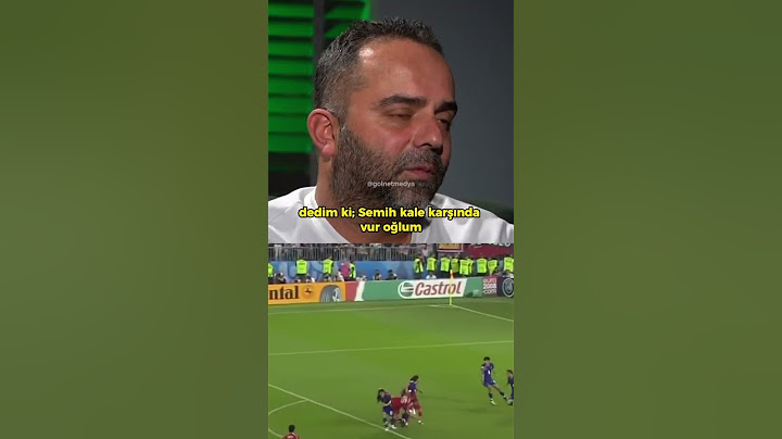 Semih Şentürk Euro 2008'de Hırvatistan'a attığı gölü anlatıyor