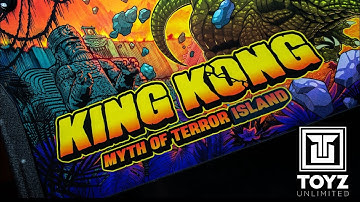 UNBOXING Stern Pinball’s KING KONG - Myth of Terror Island Premium at TOYZ Unlimited!!!
