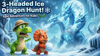 We're Going on a 3-Headed Ice Dragon Hunt! ❄️ Epic Dino Song Adventure for Kids | Dino Explorers