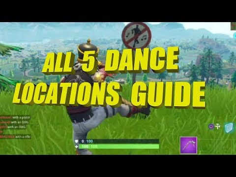 Fortnite Week 2 Challenges - Guide To All 5 Forbidden Dance Locations