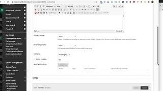 Blackboard Grade Center: Add a column