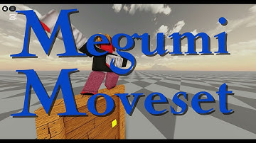 MEGUMI || JJS Custom Skill Builder Moveset