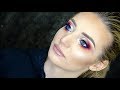 COLOURFUL MAKEUP TUTORIAL / PENCIL AND EYELINER GEL TECHNIQUE