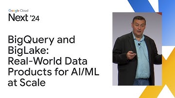 BigQuery and BigLake: Real-world data products for AI/ML at scale
