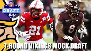 7-Round Vikings Mock Draft: Two Running Backs at the Same Time, Man