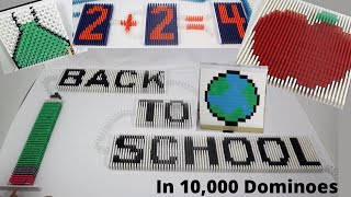 Back To School Domino Screen Link | 10,000 Dominoes