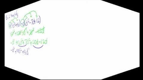 Multiplying a Polynomial by a Monomial